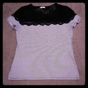 DONATING TOMORROW - H&M cute Lacey top